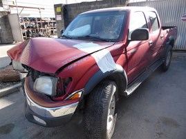 2003 TOYOTA TACOMA CREW CAB SR5 RED 3.4 AT 4WD TRD OFF ROAD PACKAGE Z21388